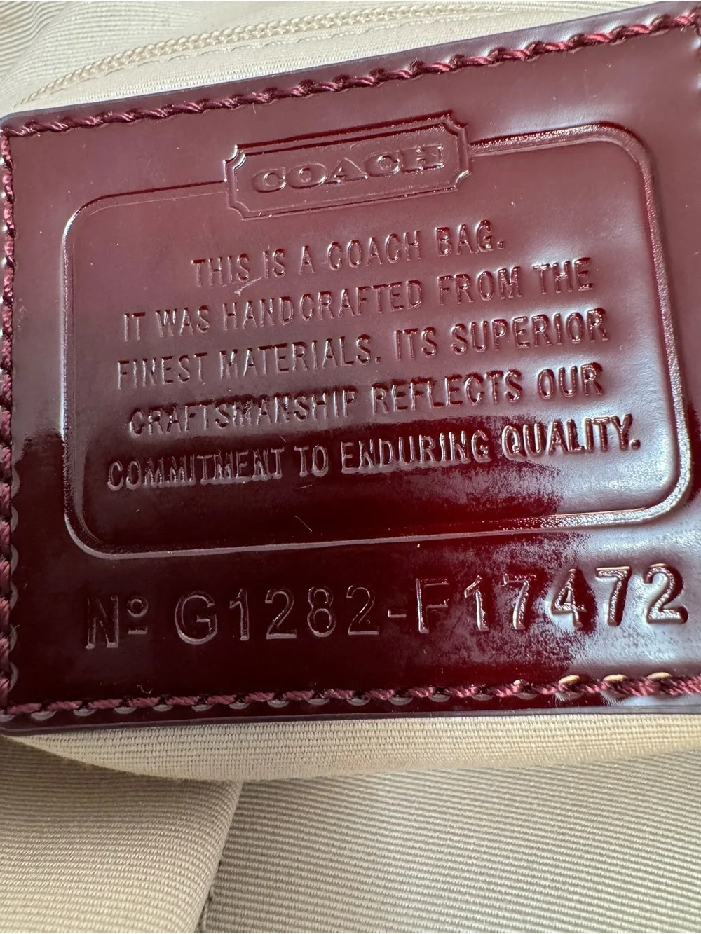 Coach Rare Limited Edition Holiday Poppy Signature Script Lurex Hobo Bag Merlot